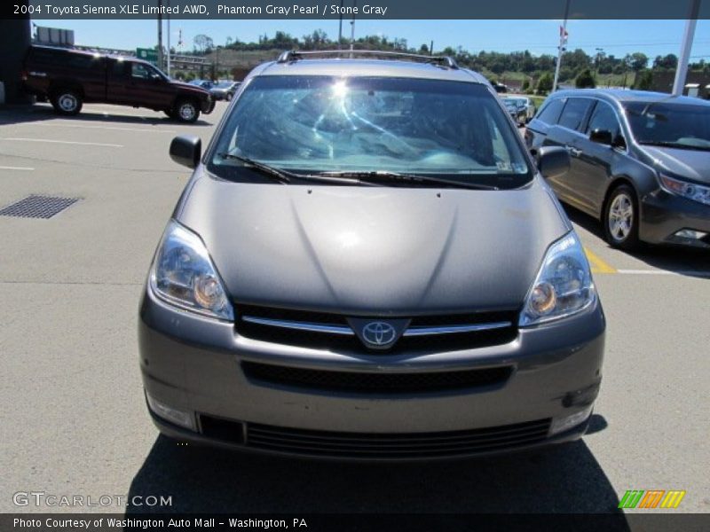 Phantom Gray Pearl / Stone Gray 2004 Toyota Sienna XLE Limited AWD