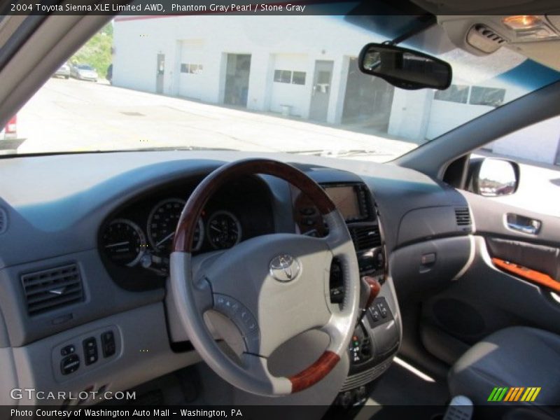 Phantom Gray Pearl / Stone Gray 2004 Toyota Sienna XLE Limited AWD