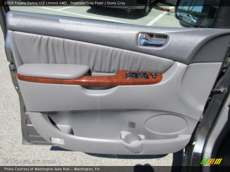 Phantom Gray Pearl / Stone Gray 2004 Toyota Sienna XLE Limited AWD