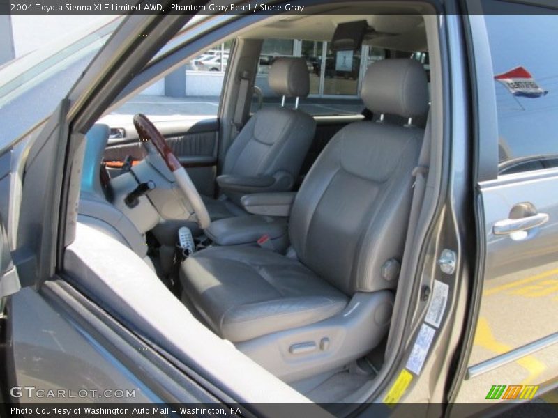 Phantom Gray Pearl / Stone Gray 2004 Toyota Sienna XLE Limited AWD