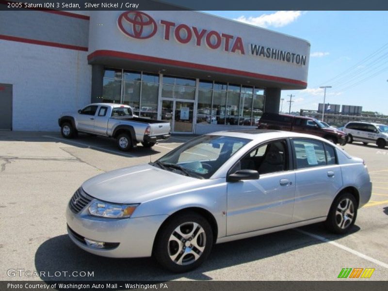 Silver Nickel / Gray 2005 Saturn ION 3 Sedan