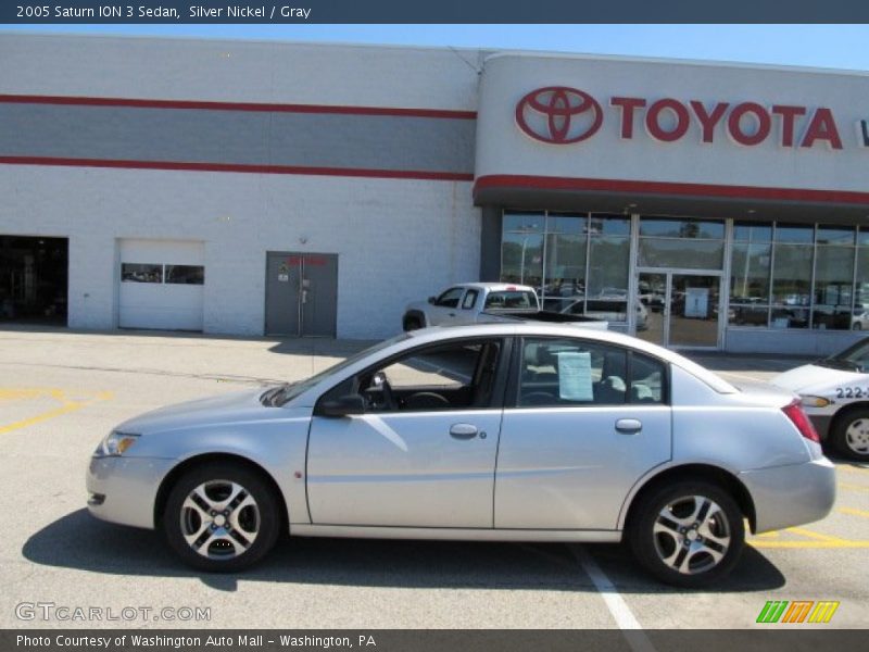 Silver Nickel / Gray 2005 Saturn ION 3 Sedan
