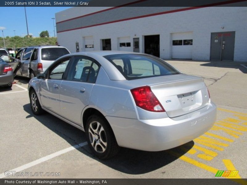 Silver Nickel / Gray 2005 Saturn ION 3 Sedan
