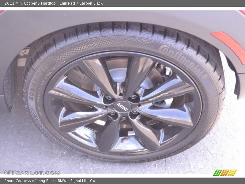 Chili Red / Carbon Black 2011 Mini Cooper S Hardtop