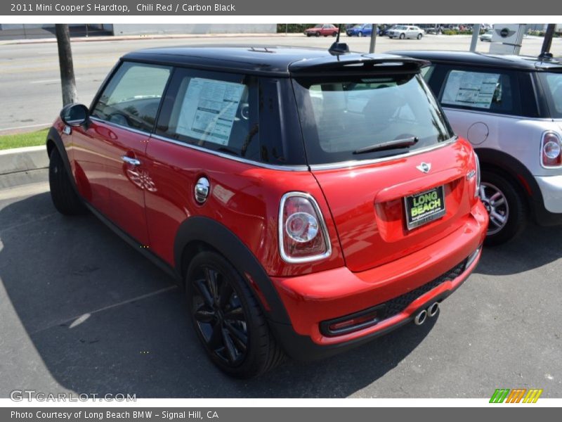Chili Red / Carbon Black 2011 Mini Cooper S Hardtop