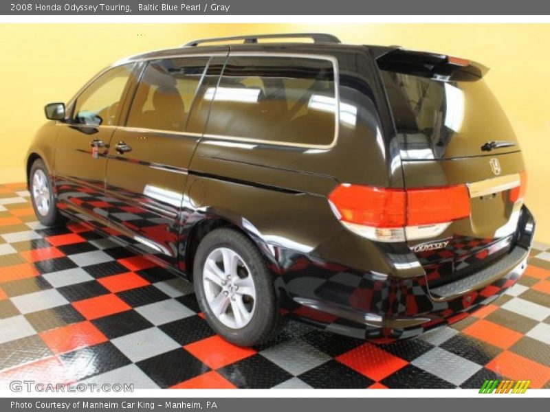 Baltic Blue Pearl / Gray 2008 Honda Odyssey Touring
