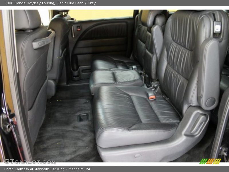 Baltic Blue Pearl / Gray 2008 Honda Odyssey Touring