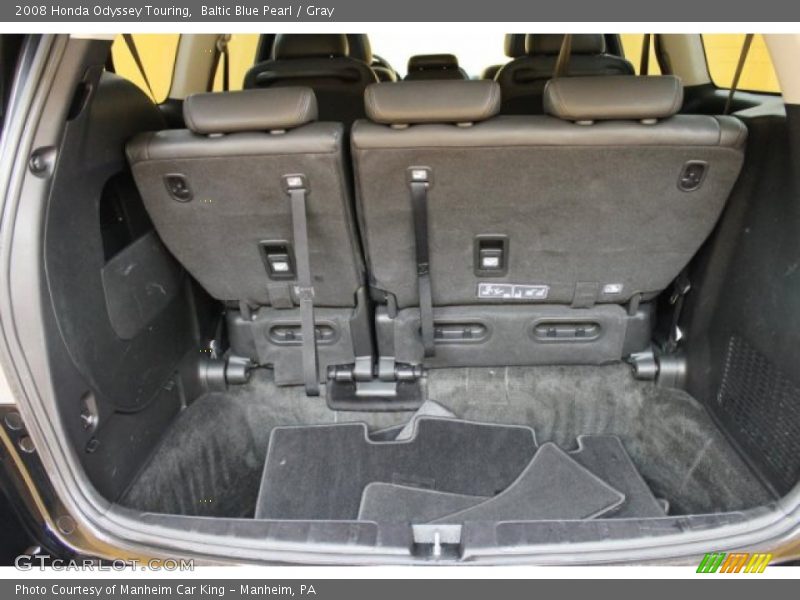 Baltic Blue Pearl / Gray 2008 Honda Odyssey Touring