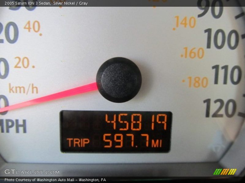 Silver Nickel / Gray 2005 Saturn ION 3 Sedan