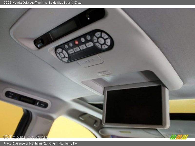 Baltic Blue Pearl / Gray 2008 Honda Odyssey Touring