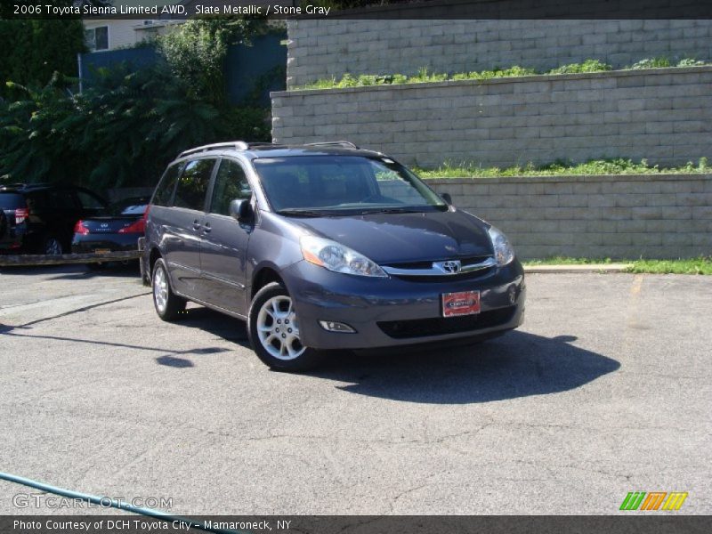 Slate Metallic / Stone Gray 2006 Toyota Sienna Limited AWD