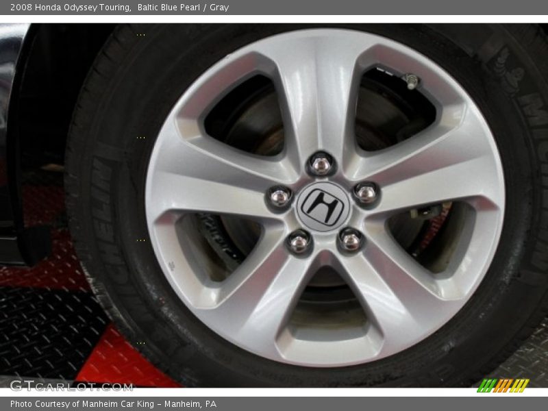 Baltic Blue Pearl / Gray 2008 Honda Odyssey Touring
