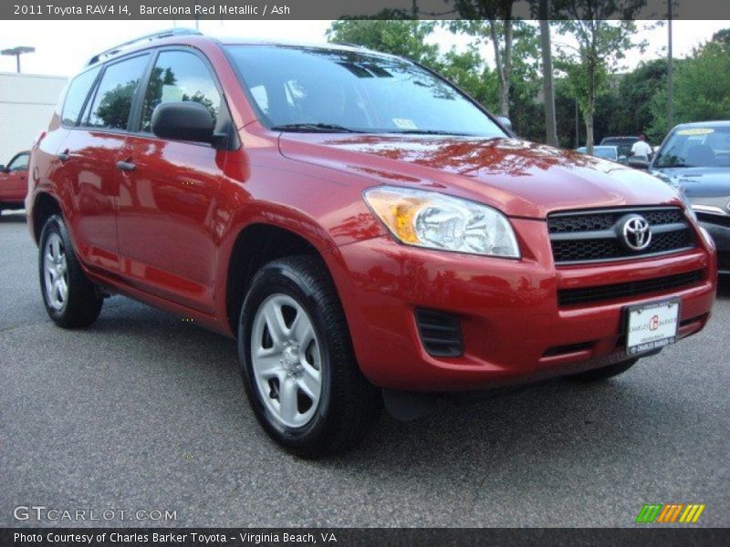 Barcelona Red Metallic / Ash 2011 Toyota RAV4 I4