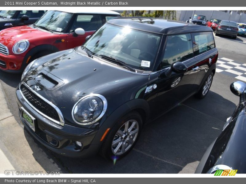 Midnight Black Metallic / Carbon Black 2011 Mini Cooper S Clubman