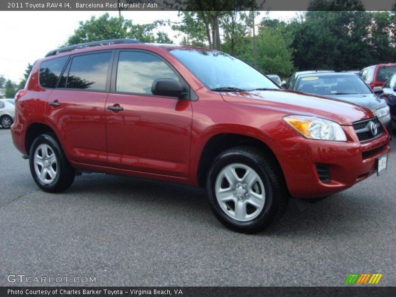 Barcelona Red Metallic / Ash 2011 Toyota RAV4 I4