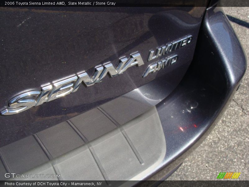 Slate Metallic / Stone Gray 2006 Toyota Sienna Limited AWD