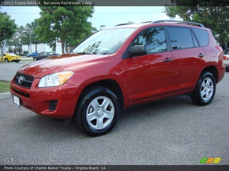 Barcelona Red Metallic / Ash 2011 Toyota RAV4 I4