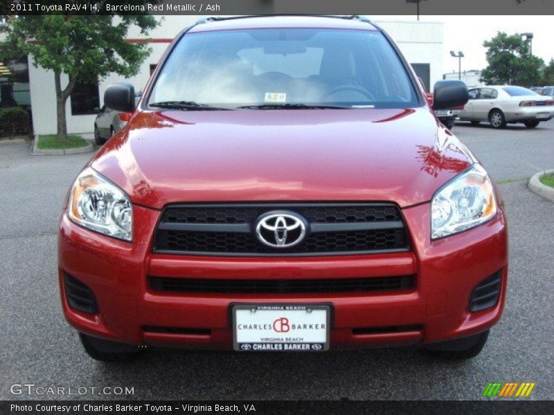 Barcelona Red Metallic / Ash 2011 Toyota RAV4 I4