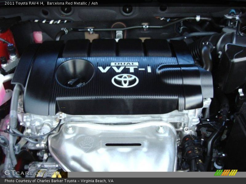 Barcelona Red Metallic / Ash 2011 Toyota RAV4 I4