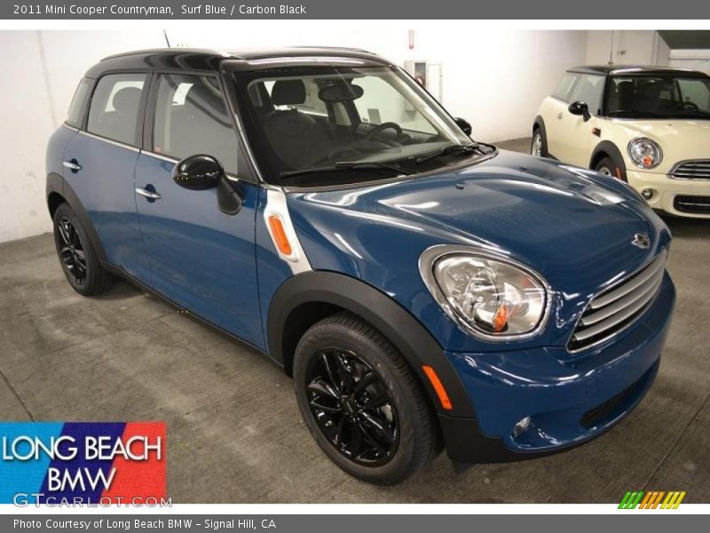 Surf Blue / Carbon Black 2011 Mini Cooper Countryman