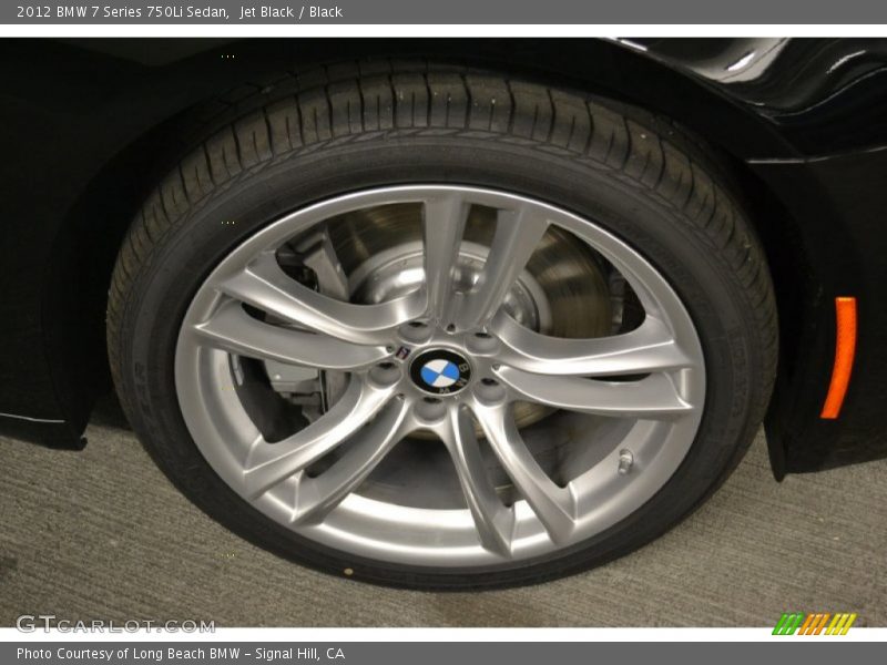 Jet Black / Black 2012 BMW 7 Series 750Li Sedan