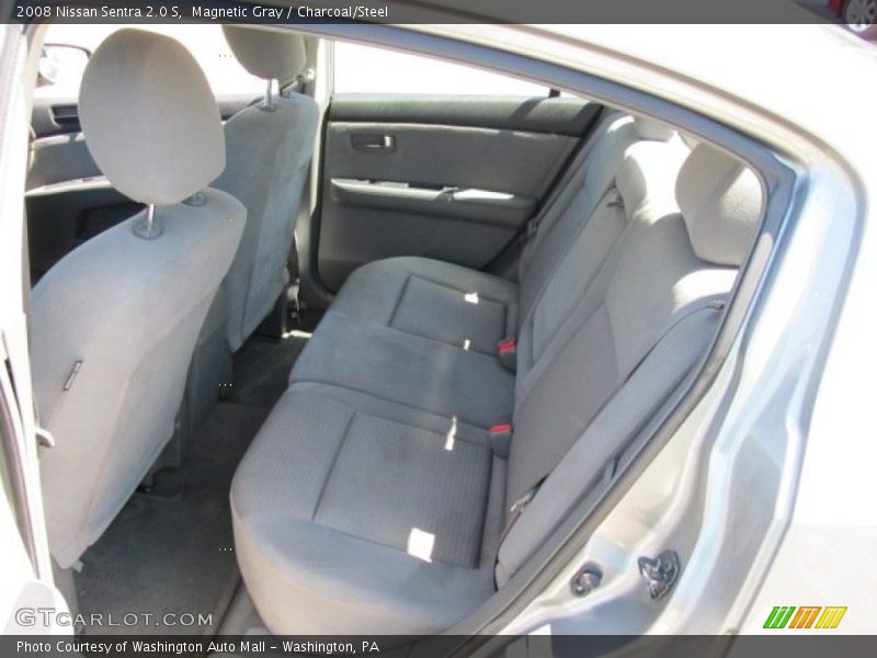 Magnetic Gray / Charcoal/Steel 2008 Nissan Sentra 2.0 S