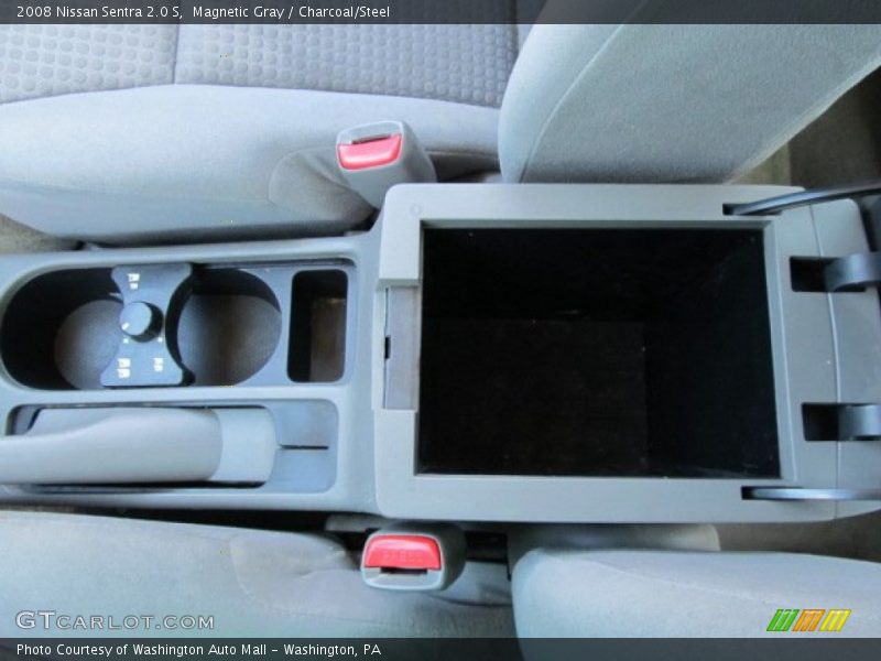 Magnetic Gray / Charcoal/Steel 2008 Nissan Sentra 2.0 S