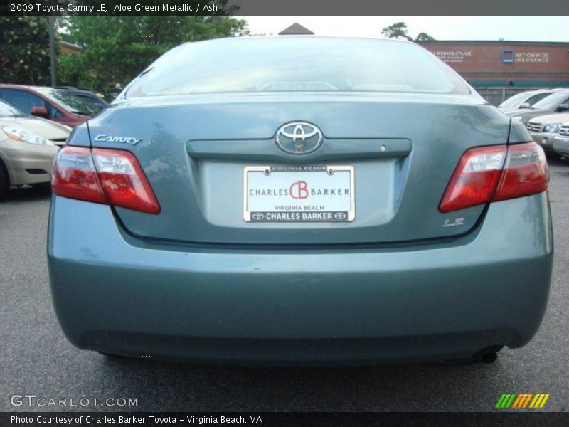 Aloe Green Metallic / Ash 2009 Toyota Camry LE