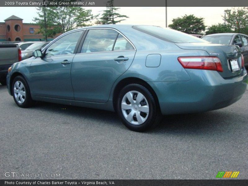 Aloe Green Metallic / Ash 2009 Toyota Camry LE