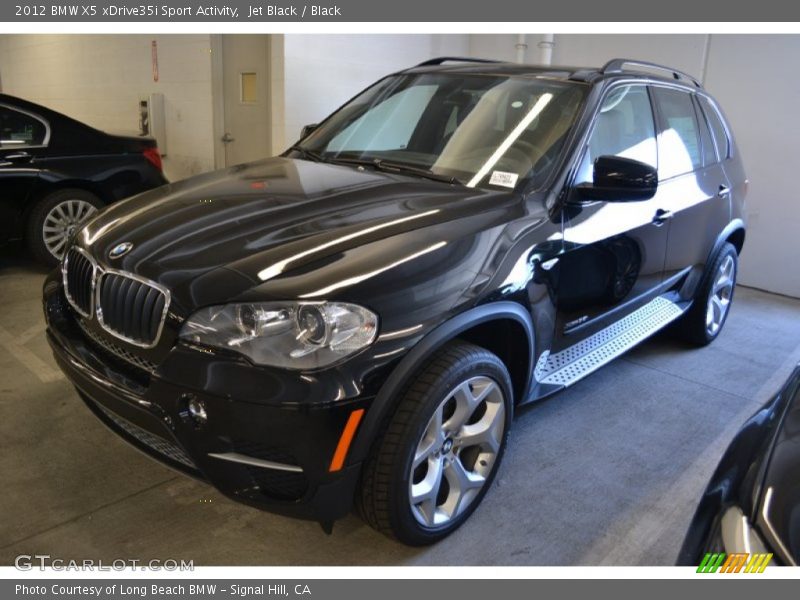 Jet Black / Black 2012 BMW X5 xDrive35i Sport Activity