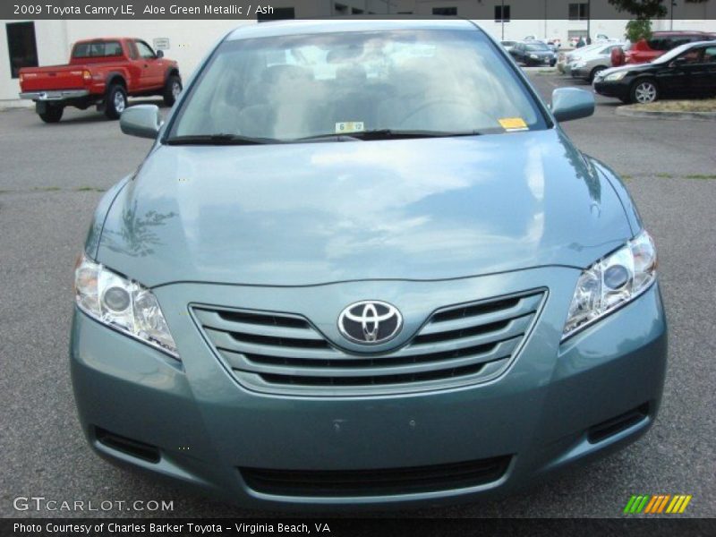Aloe Green Metallic / Ash 2009 Toyota Camry LE