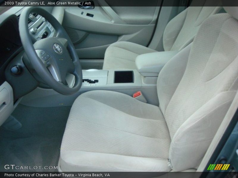 Aloe Green Metallic / Ash 2009 Toyota Camry LE