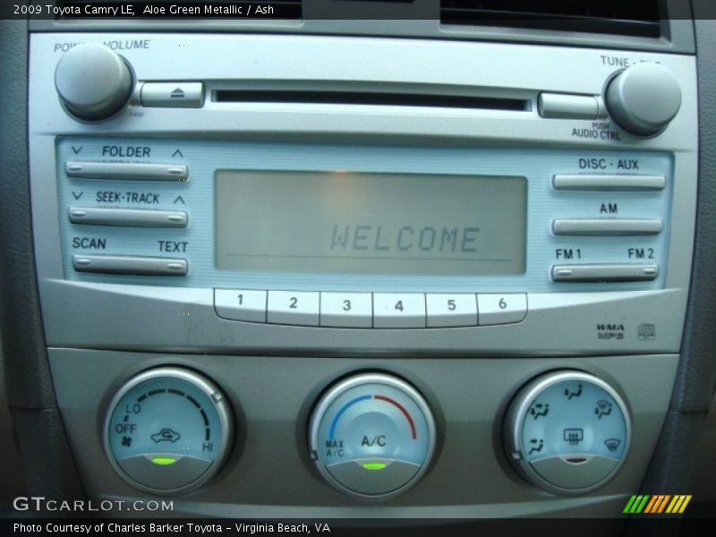 Aloe Green Metallic / Ash 2009 Toyota Camry LE
