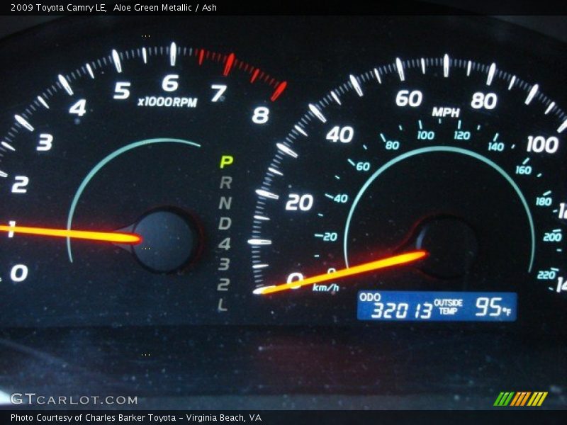 Aloe Green Metallic / Ash 2009 Toyota Camry LE