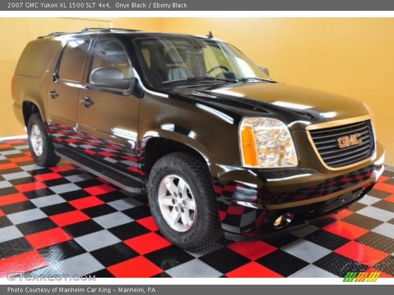 Onyx Black / Ebony Black 2007 GMC Yukon XL 1500 SLT 4x4