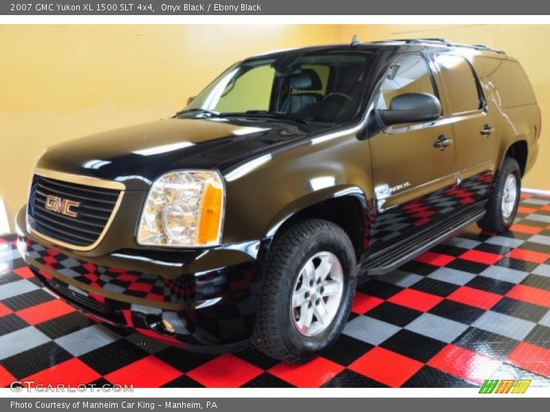 Onyx Black / Ebony Black 2007 GMC Yukon XL 1500 SLT 4x4