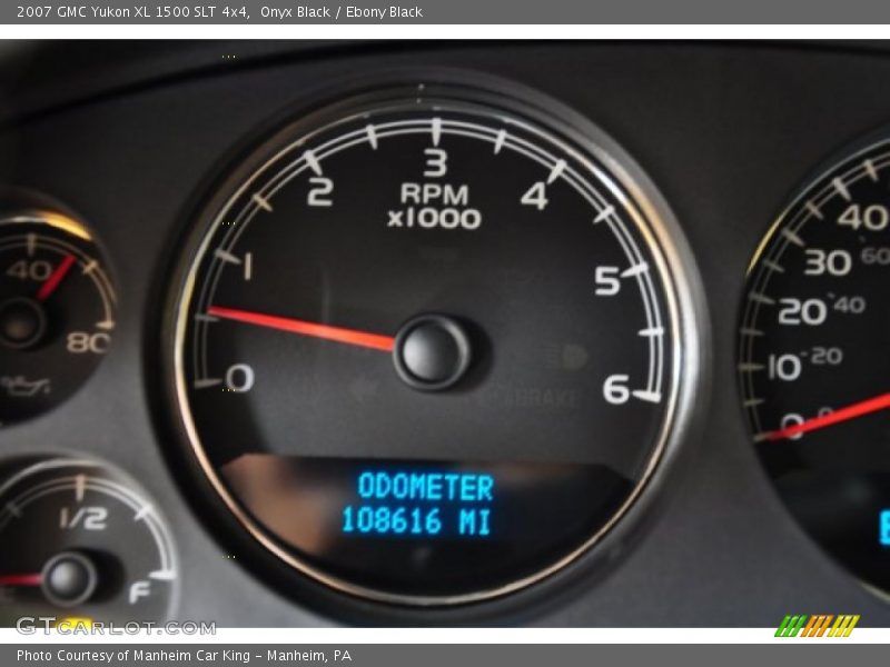 Onyx Black / Ebony Black 2007 GMC Yukon XL 1500 SLT 4x4