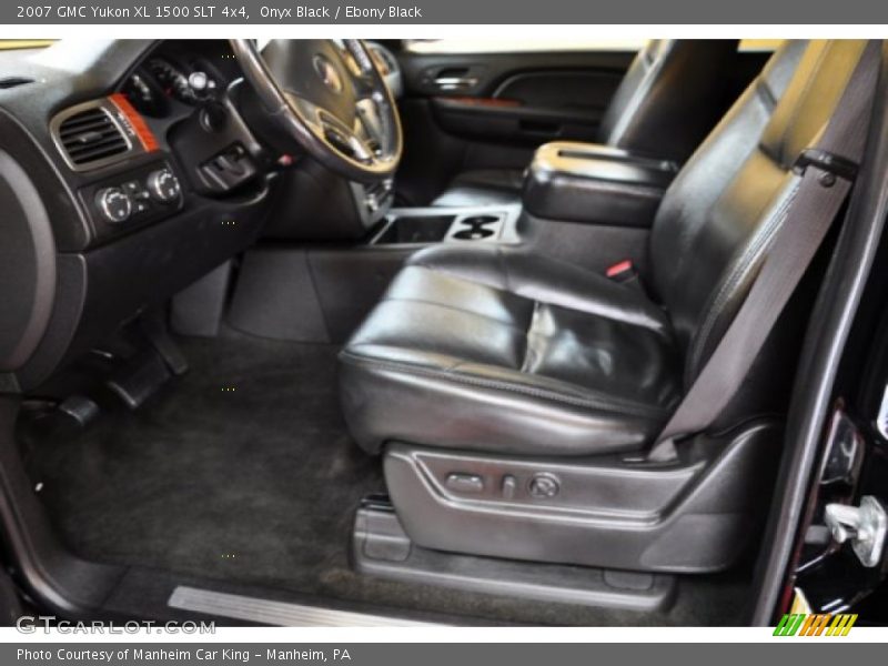 Onyx Black / Ebony Black 2007 GMC Yukon XL 1500 SLT 4x4