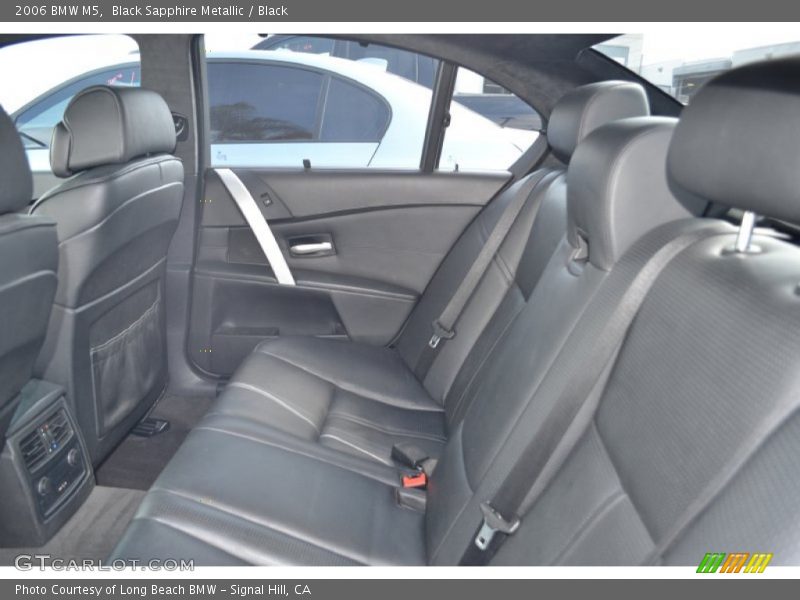 Black Sapphire Metallic / Black 2006 BMW M5