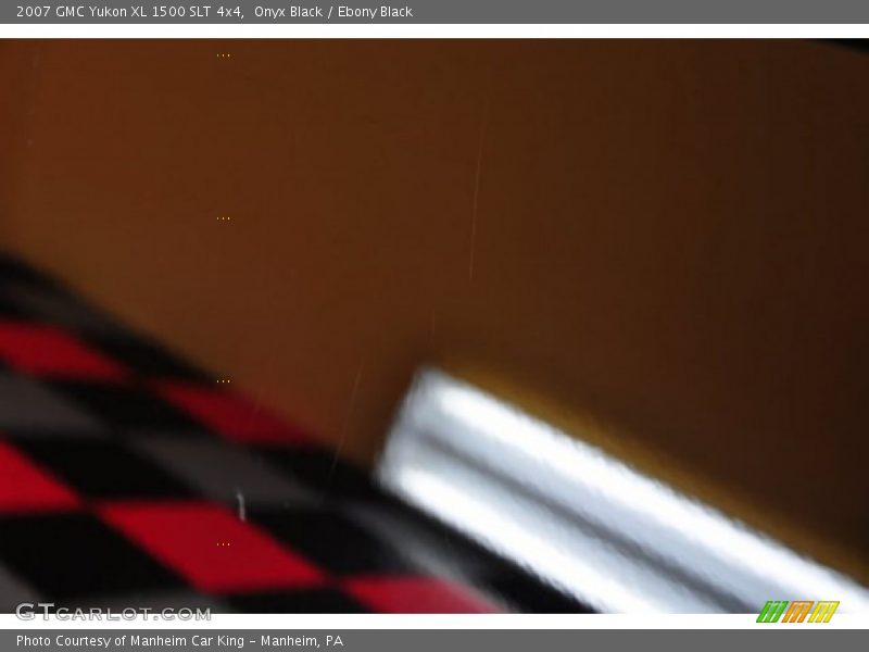 Onyx Black / Ebony Black 2007 GMC Yukon XL 1500 SLT 4x4