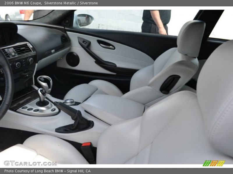  2006 M6 Coupe Silverstone Interior