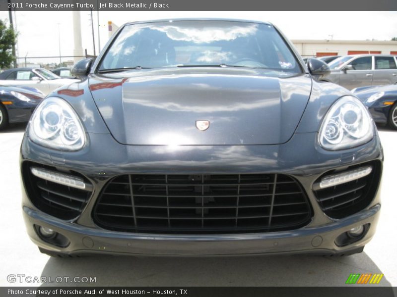 Jet Black Metallic / Black 2011 Porsche Cayenne Turbo