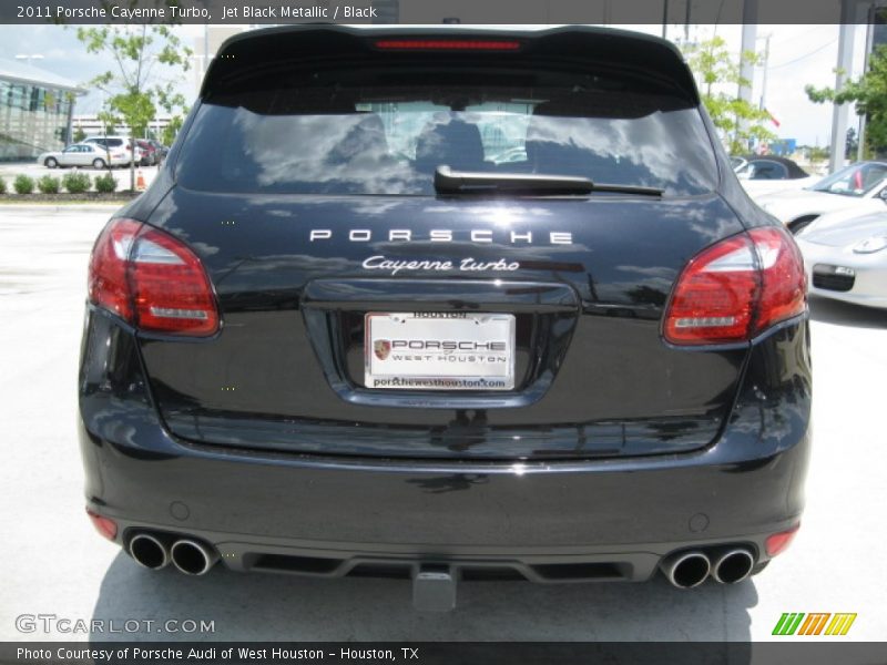 Jet Black Metallic / Black 2011 Porsche Cayenne Turbo