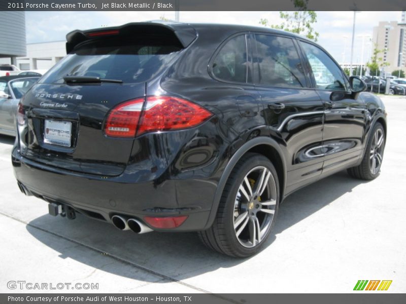 Jet Black Metallic / Black 2011 Porsche Cayenne Turbo