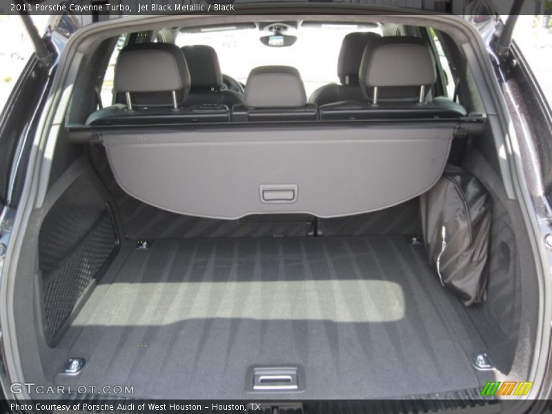 Jet Black Metallic / Black 2011 Porsche Cayenne Turbo