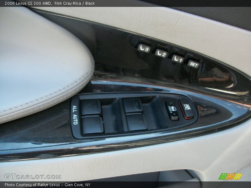 Flint Gray Mica / Black 2006 Lexus GS 300 AWD