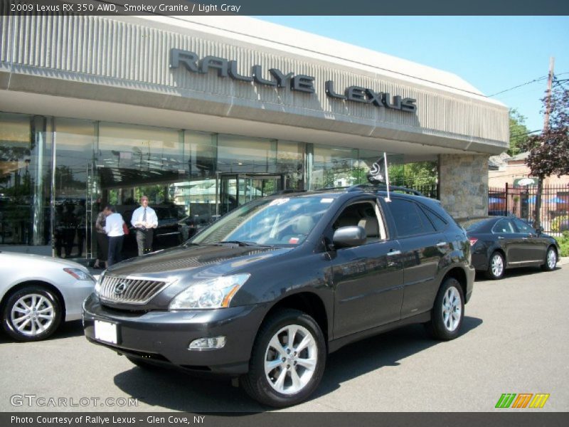 Smokey Granite / Light Gray 2009 Lexus RX 350 AWD
