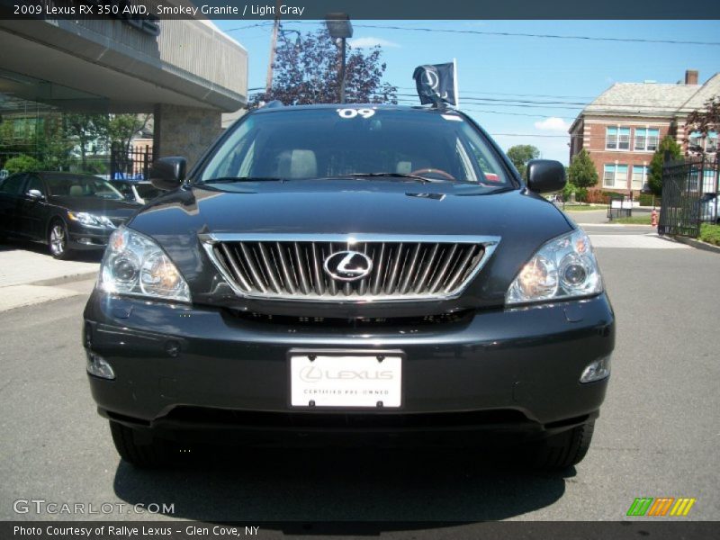 Smokey Granite / Light Gray 2009 Lexus RX 350 AWD