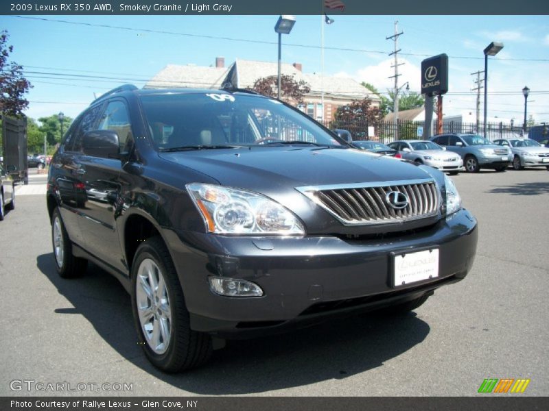 Smokey Granite / Light Gray 2009 Lexus RX 350 AWD