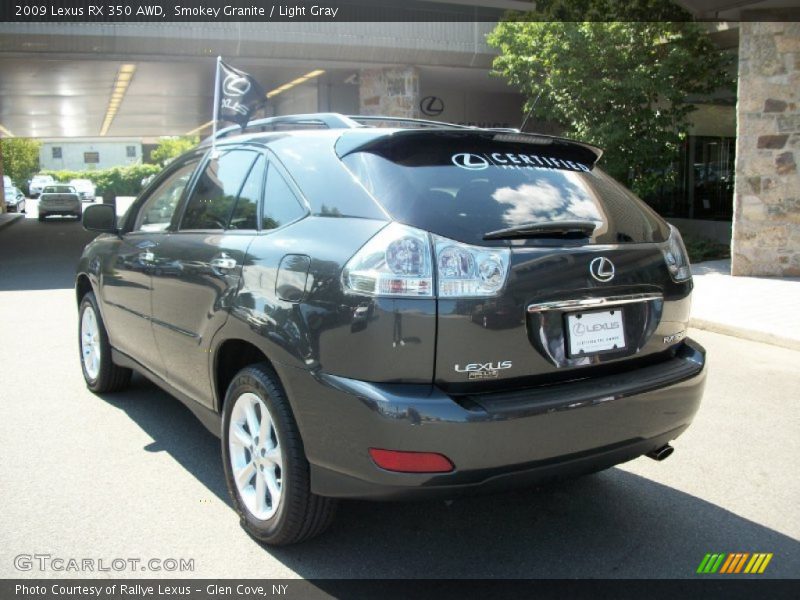 Smokey Granite / Light Gray 2009 Lexus RX 350 AWD
